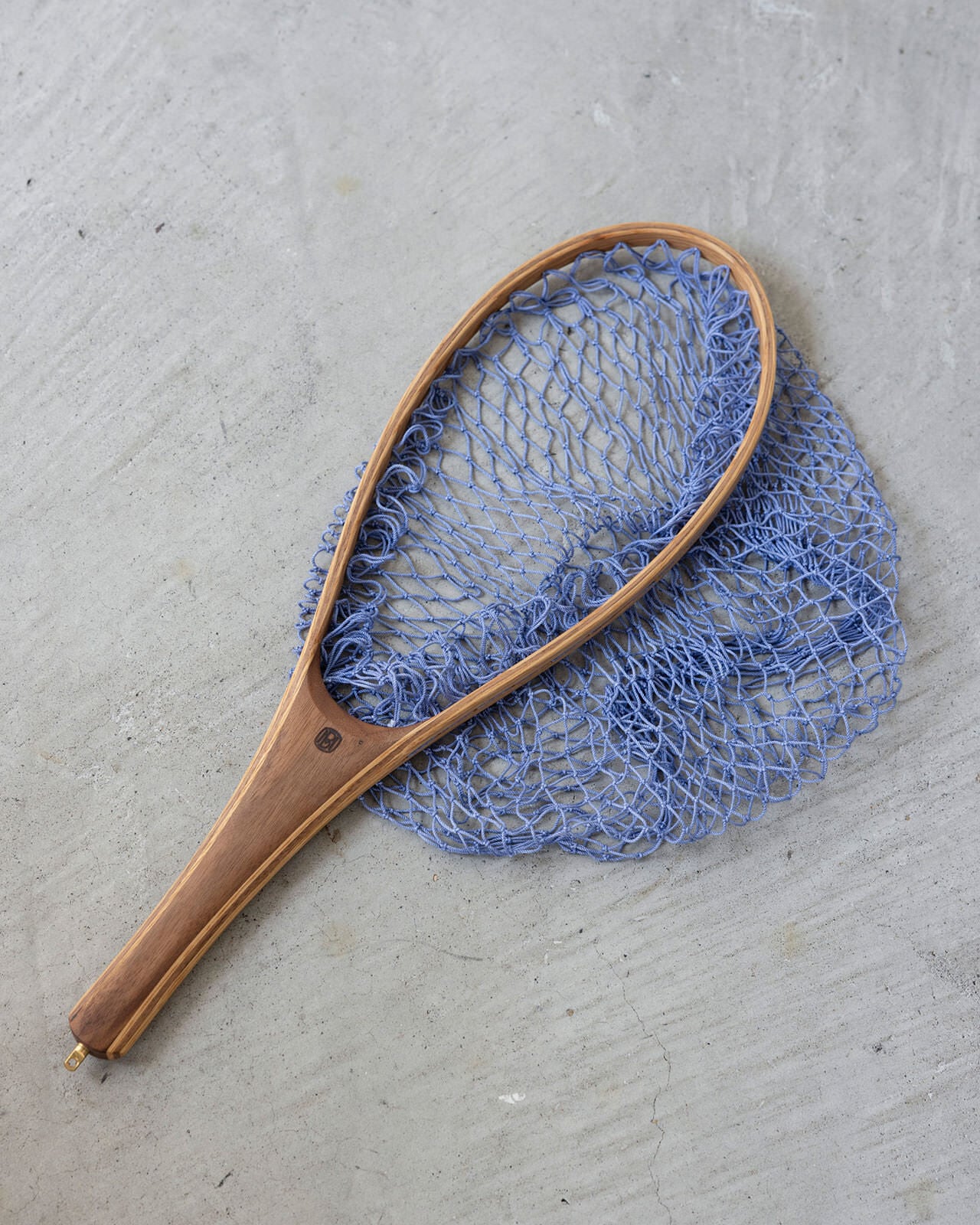 Handmade Landing Net “Last Chance” - Blue