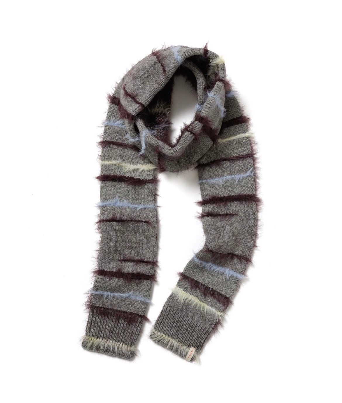 PAMM / フレットボーダーニットマフラー