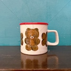 red rim mug `KUMA`