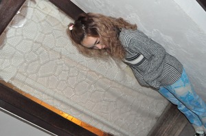 DoReMi Unique Series –  navy line knit