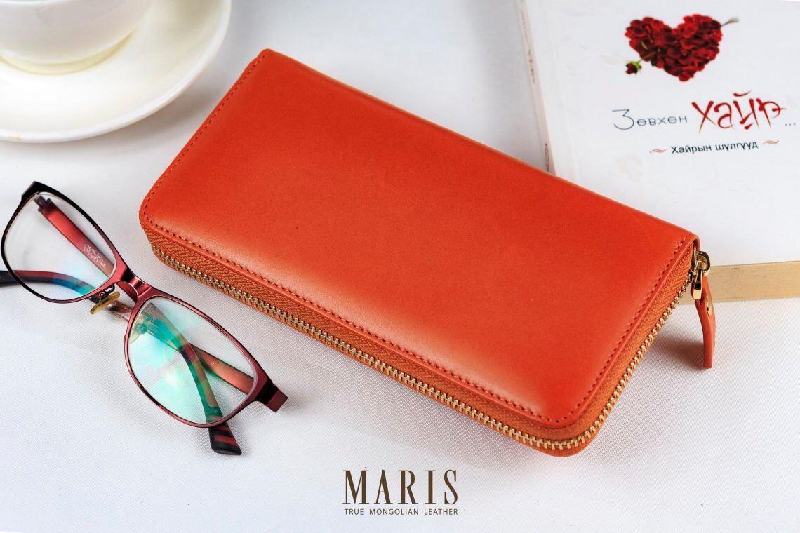MAR118 モンゴル産牛本革財布 | Mongol Japan