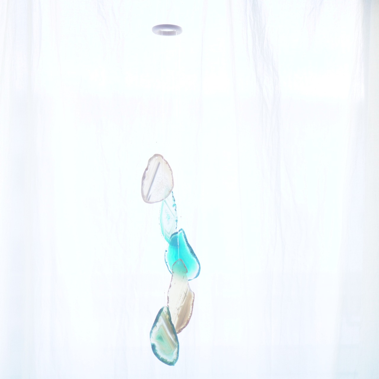 Spring Sea 02 - アゲートヒーリングチャイム / Agate Sun Catcher Wind Chime 334