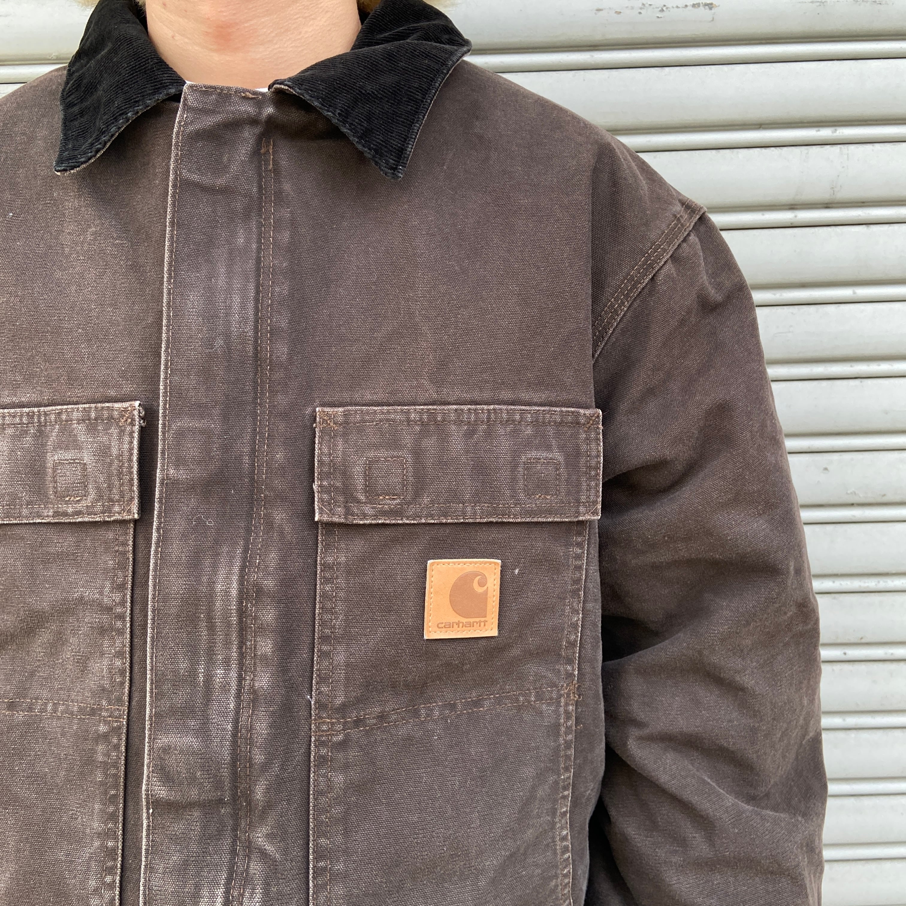 Carhartt トラディショナルコート XL ダックジャケット ダーク Carhartt トラディショナルコート XL ダックジャケット ダーク
