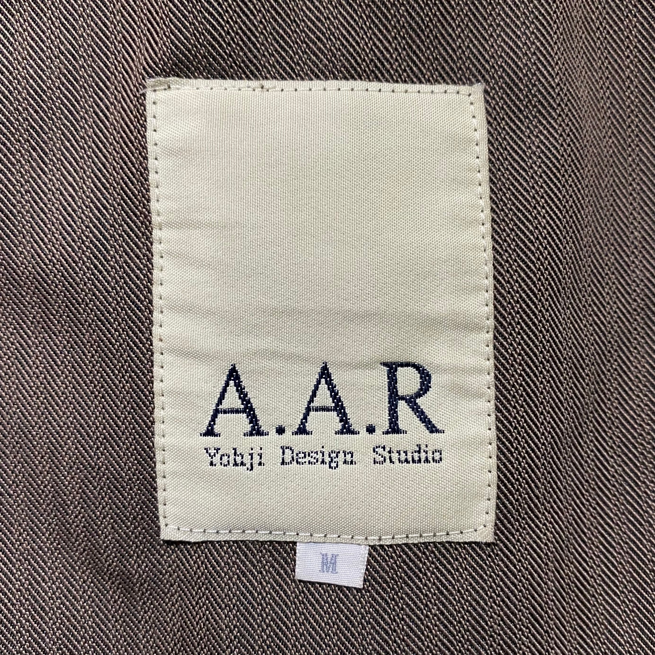 A.A.R YOHJI YAMAMOTO safari design hi-neck tailored jacket | NOIR