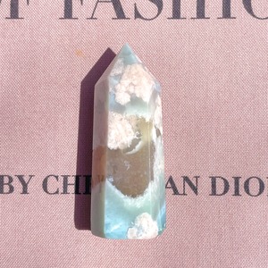 Green Cherry Blossom Agate Point 13 ✧ グリーンチェリーブロッサムアゲート (桜瑪瑙)