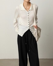 2way collar Cardigan T20385