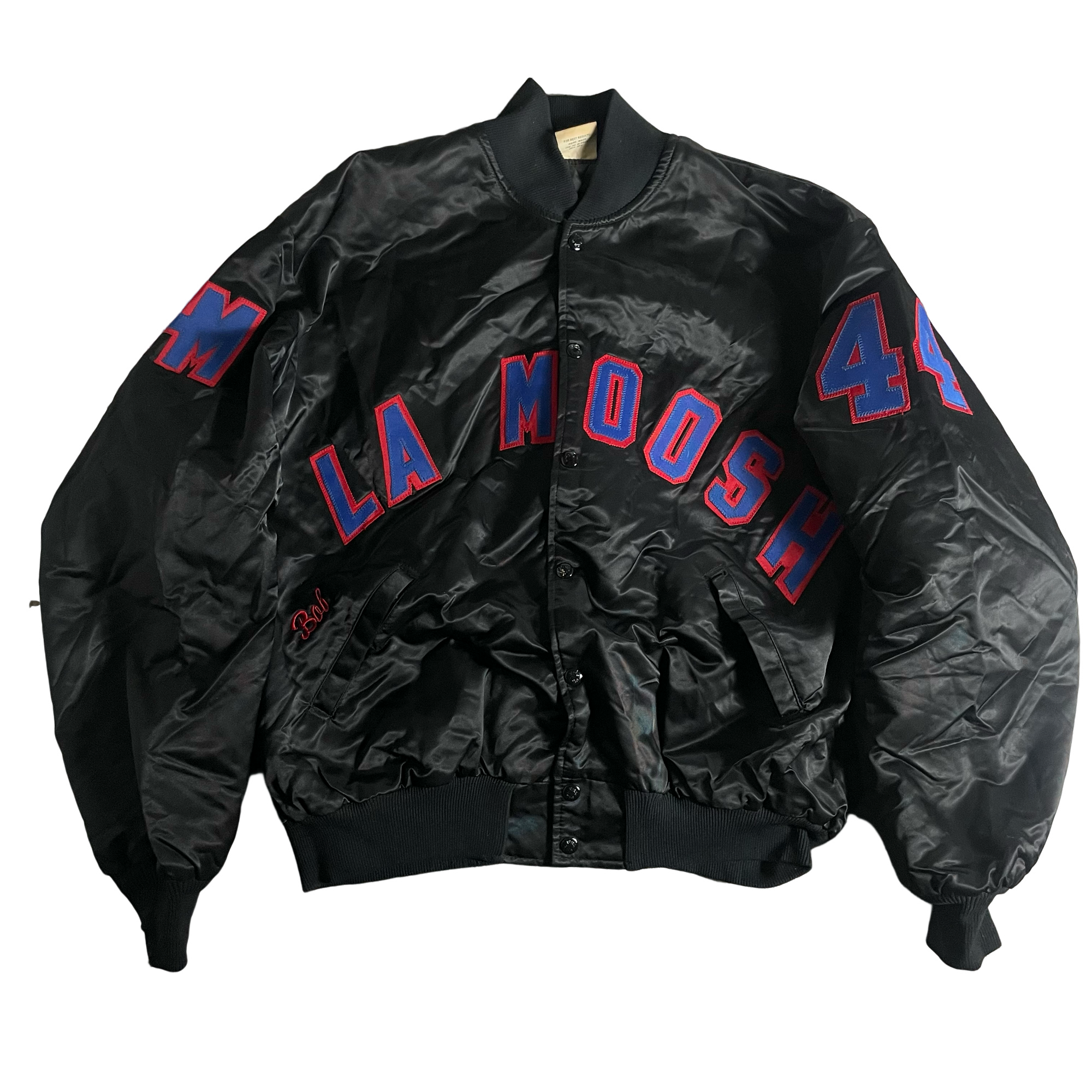 NYLON DESIGN VARSITY JACKET