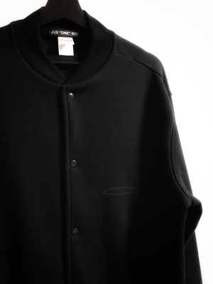 RELAX FIT SWEAT SNAP JACKET  " Alphabetical one "