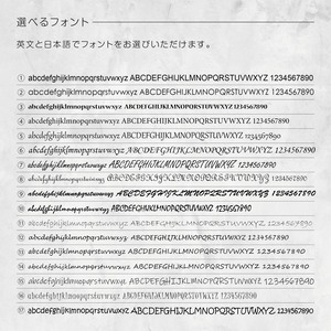 ピアス台紙／アクセサリー台紙／ショップカード／名刺／名入れ／水彩19