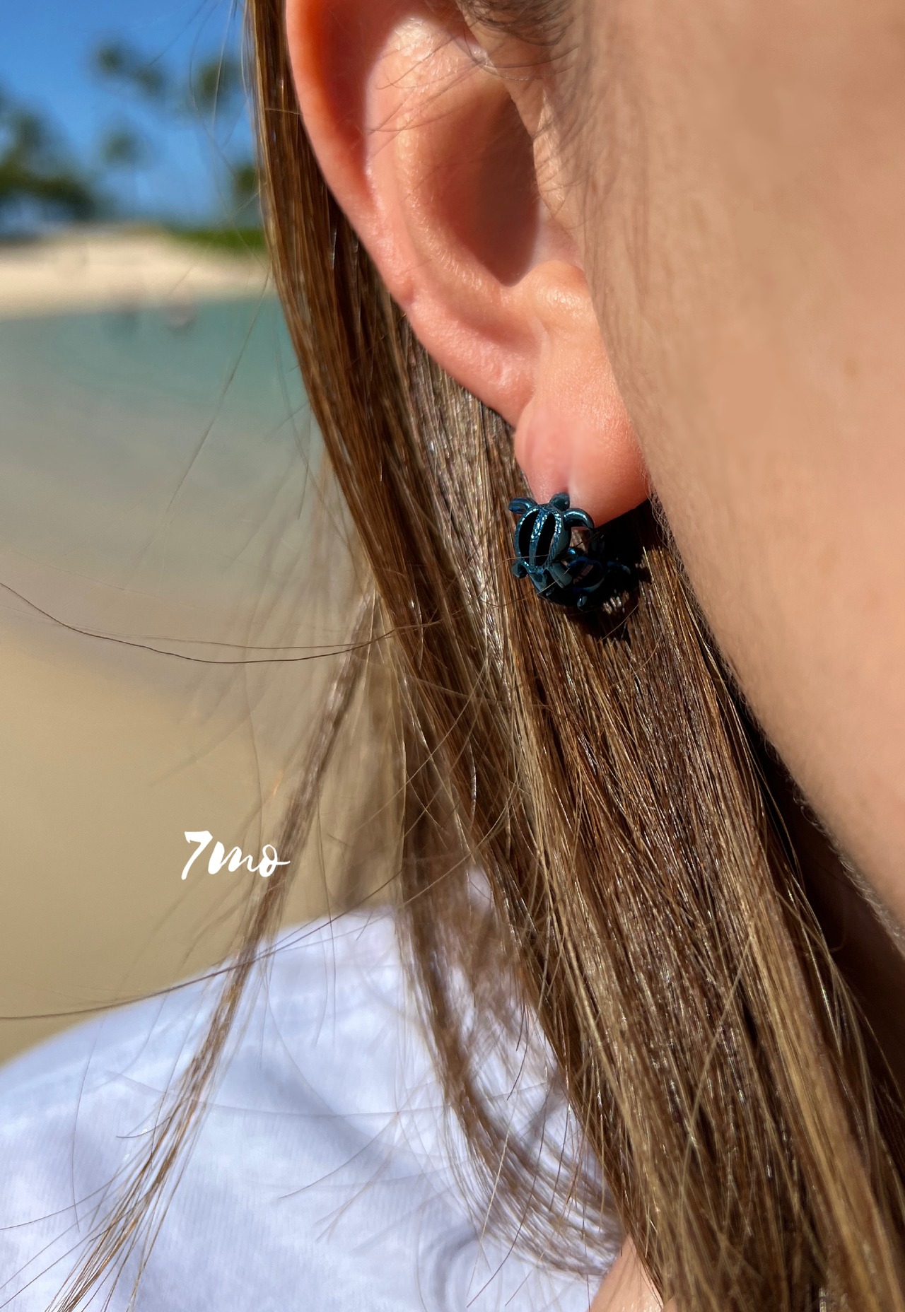 316Lホヌフープピアス（片耳1個売り）