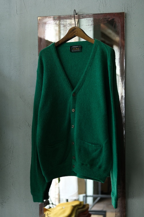 Utah／60-70’s “Arrow” alpaca knit cardigan