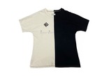 21SS 綿100％ビンテージニットミックス半袖Tシャツ / Cotton 100%  vintage knit mix half  sleeve T-shirts