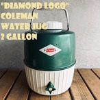 コールマン ウォータージャグ ダイヤモンドロゴ 2ガロン グリーン ビンテージ 1950年代 最初期型 "PATS PEND" パテントペンディング 希少 レア 付属品完備