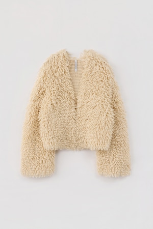 KOMONDOR CARDIGAN 26AWAC-008 IVORY