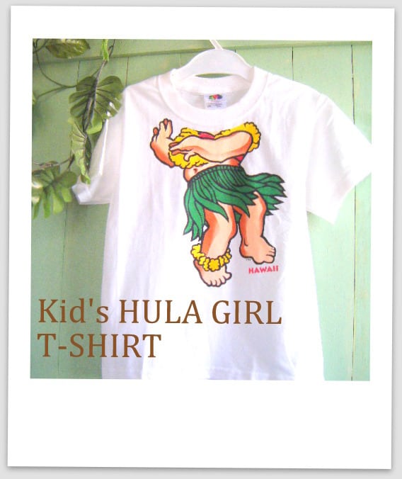 ロコガールイラストTシャツ（フラガール) | &.Aloha あんど.あろは