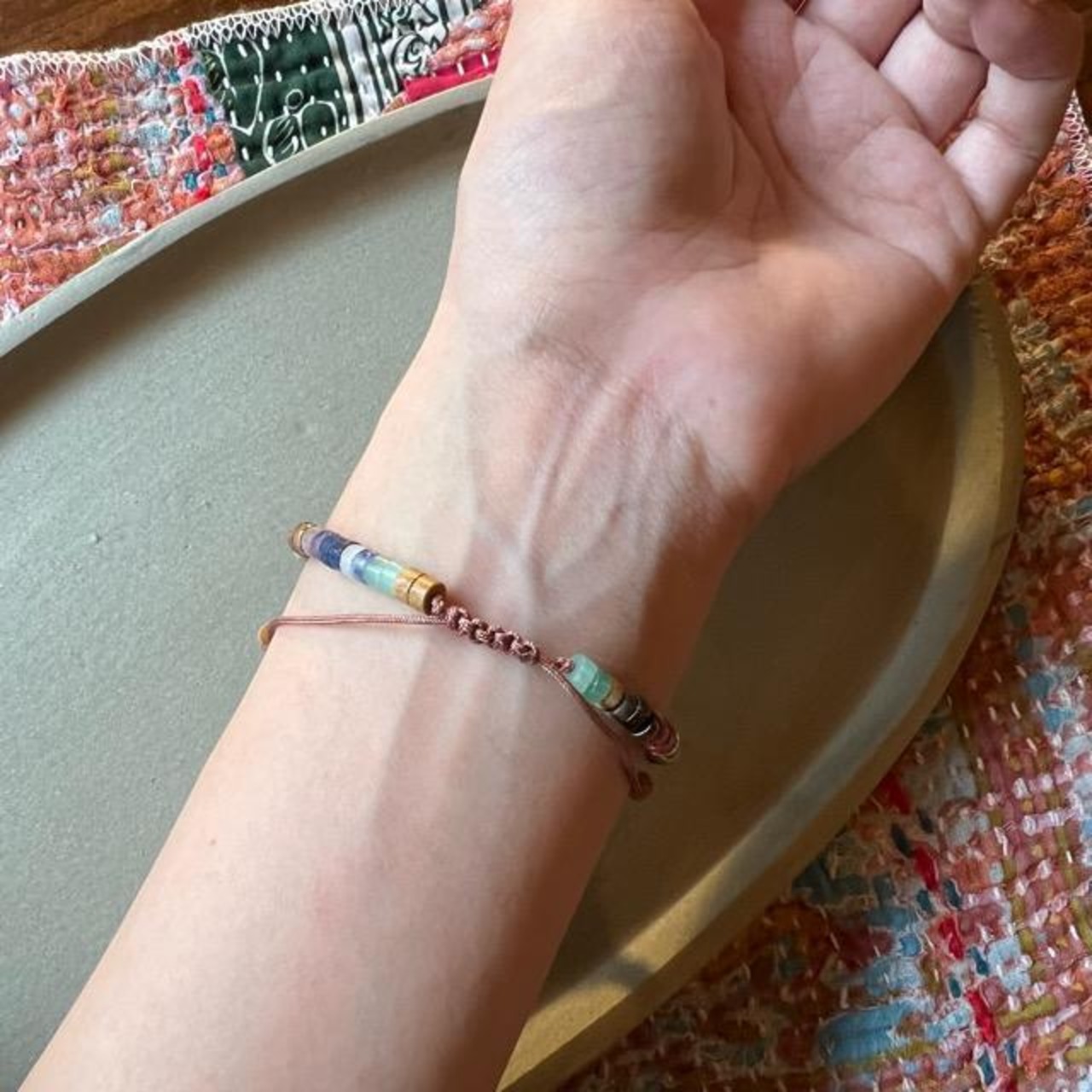 TOPANGA Accessory　Colorful Bohemian bracelet　カラフルボヘミアンブレスレット　Colorful　カラフル　ボヘミアン　ブレスレット　ジュエリー　