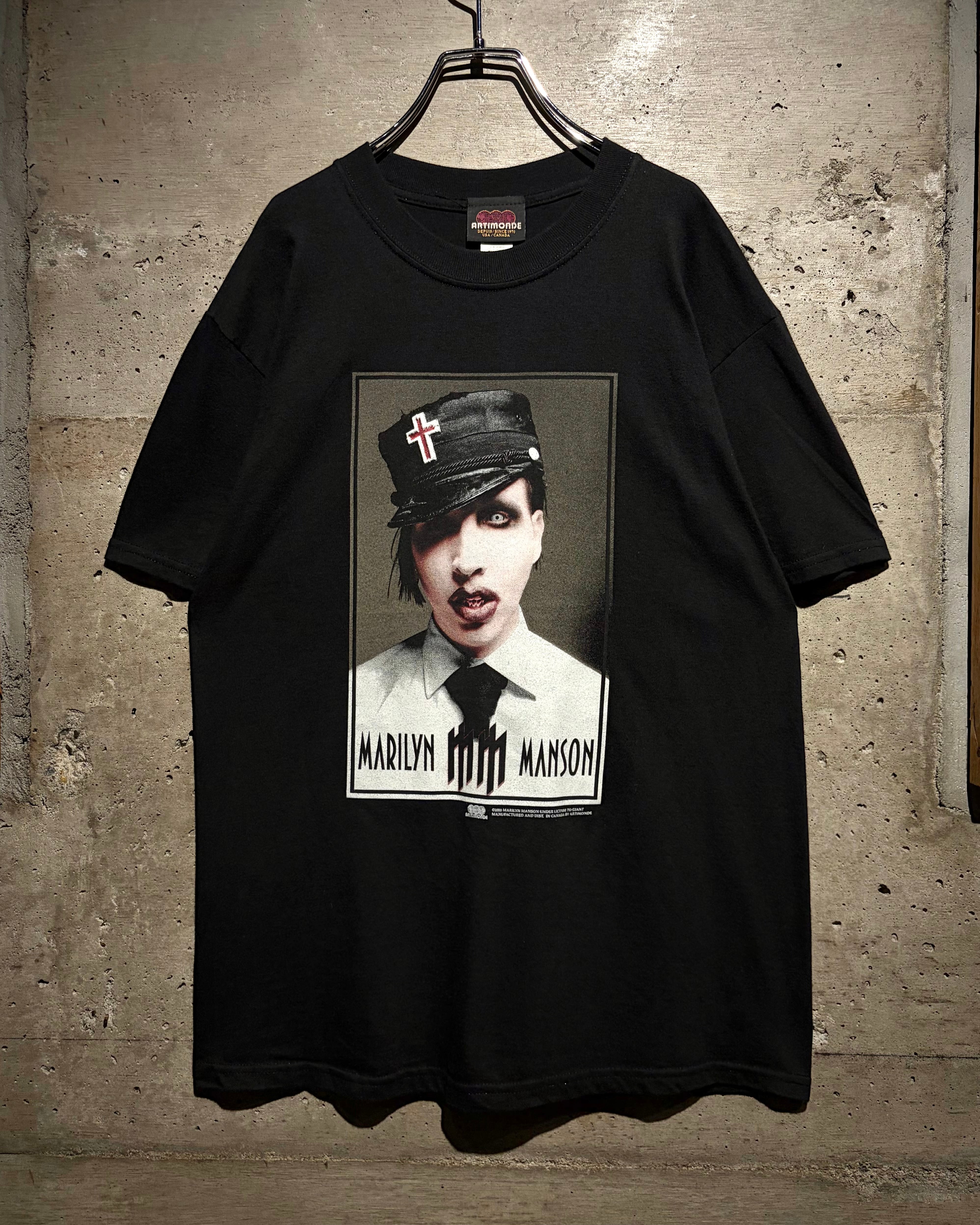 Caka】00's “Marilyn Manson” “The Golden Age of Grotesque” Vintage