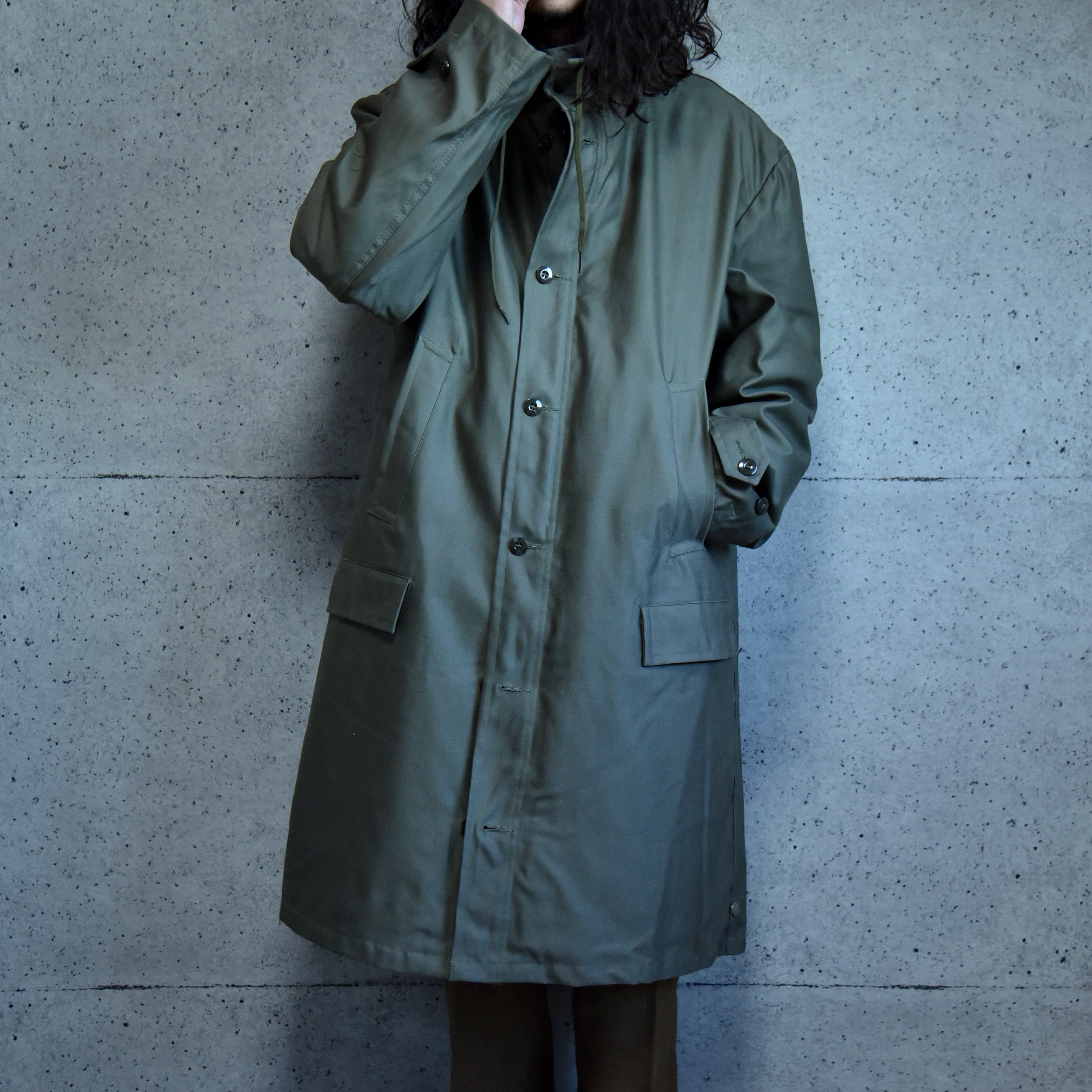 DEAD STOCK】80-90s German Army Long Field Parker ドイツ軍ロング