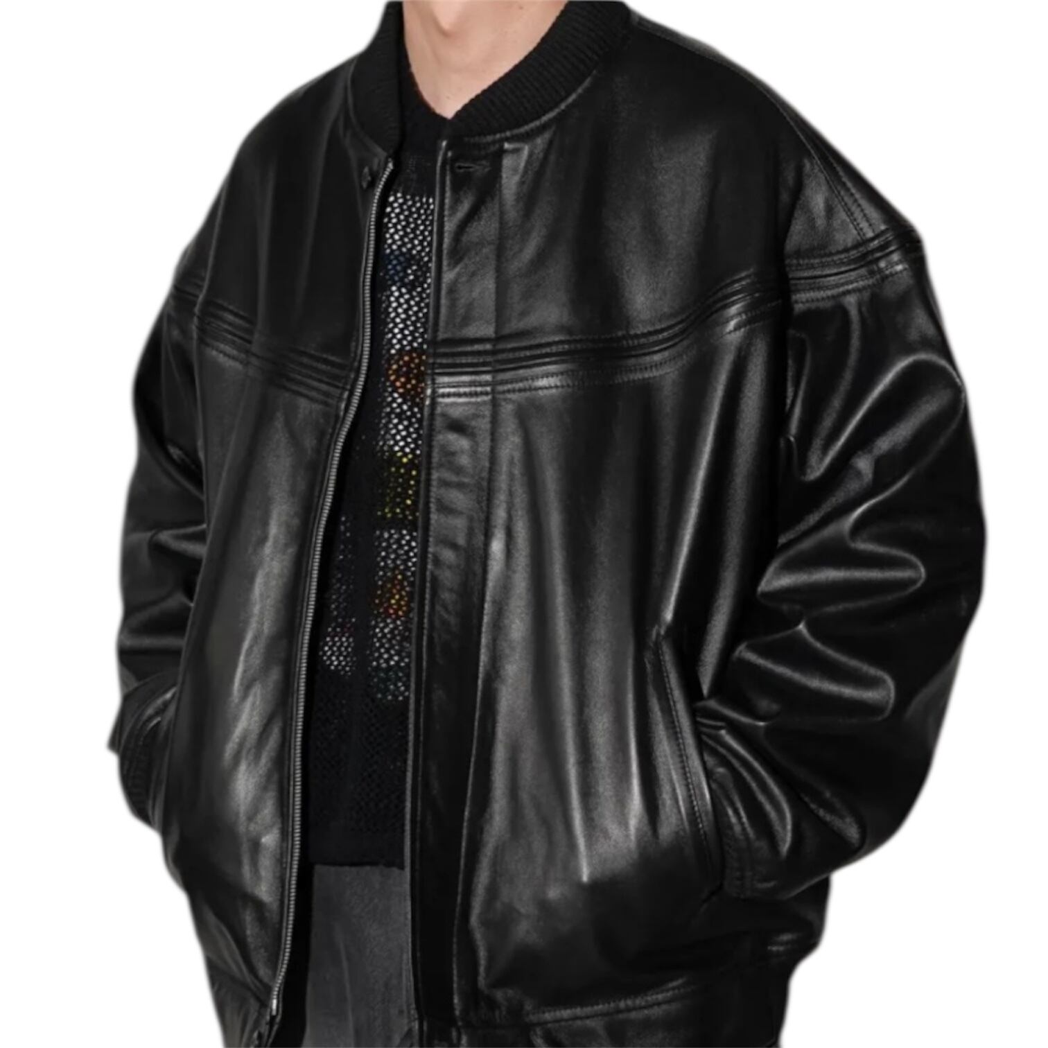 TOWNCRAFT / LEATHER DERBY JACKET Black | 【FLAGS】メンズ