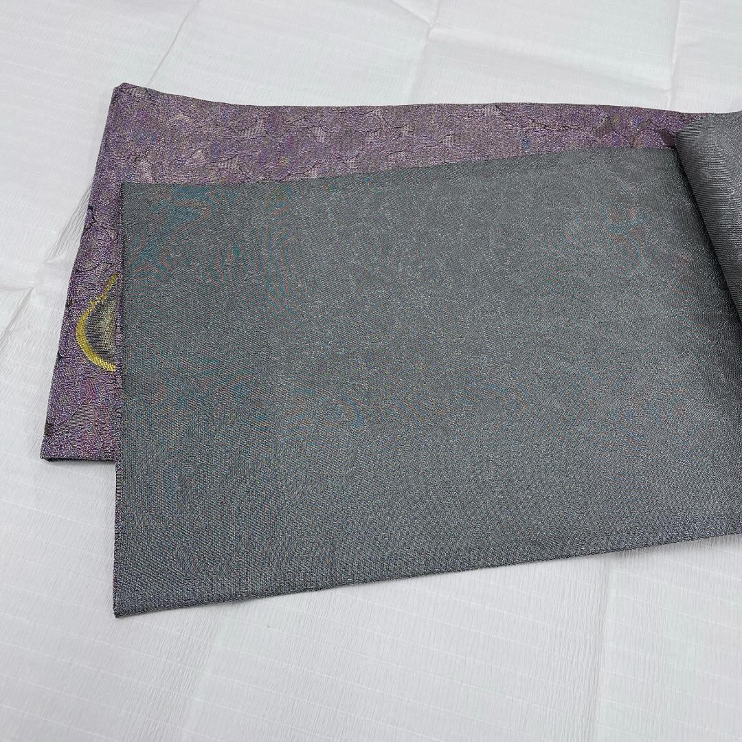 ☆1080☆ 袋帯 暗い紫色 お正月 初釜 お太鼓柄 さが美 | Donfamily 