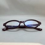 SZADE サングラス NOLAN wild cherry / clear blue light