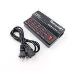 iFormosa USB 充電ステーション 充電器 USB電源アダプタ 10ポート iPhone iPad Android 等対応 60W 10ポート