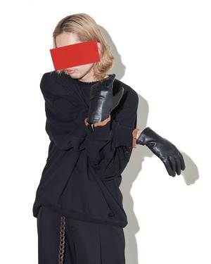 ssstein "LEATHER GLOVE〔OLIVE〕"