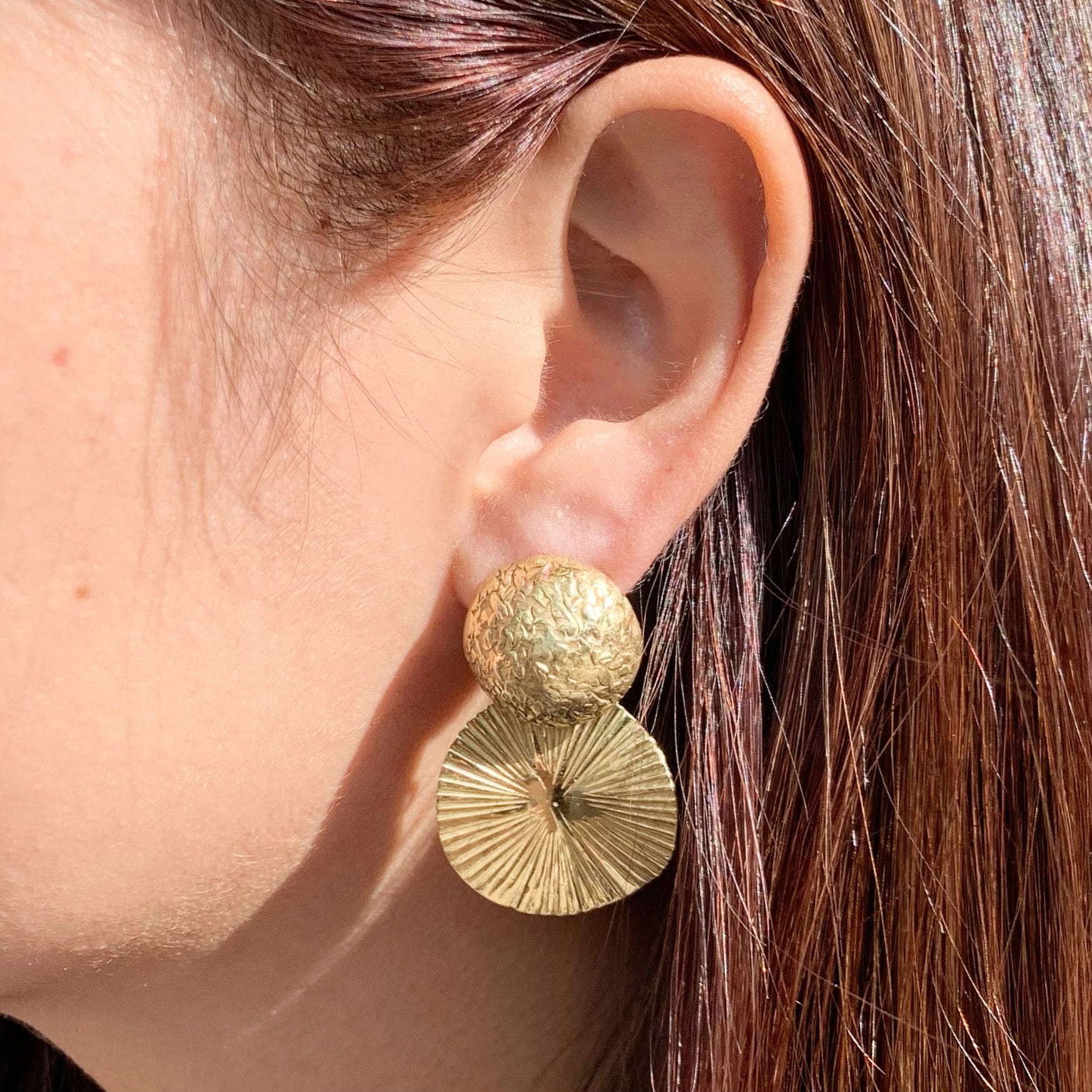 Spoonful Lotas | スプーンフルロータス | ピアス | &kow leather