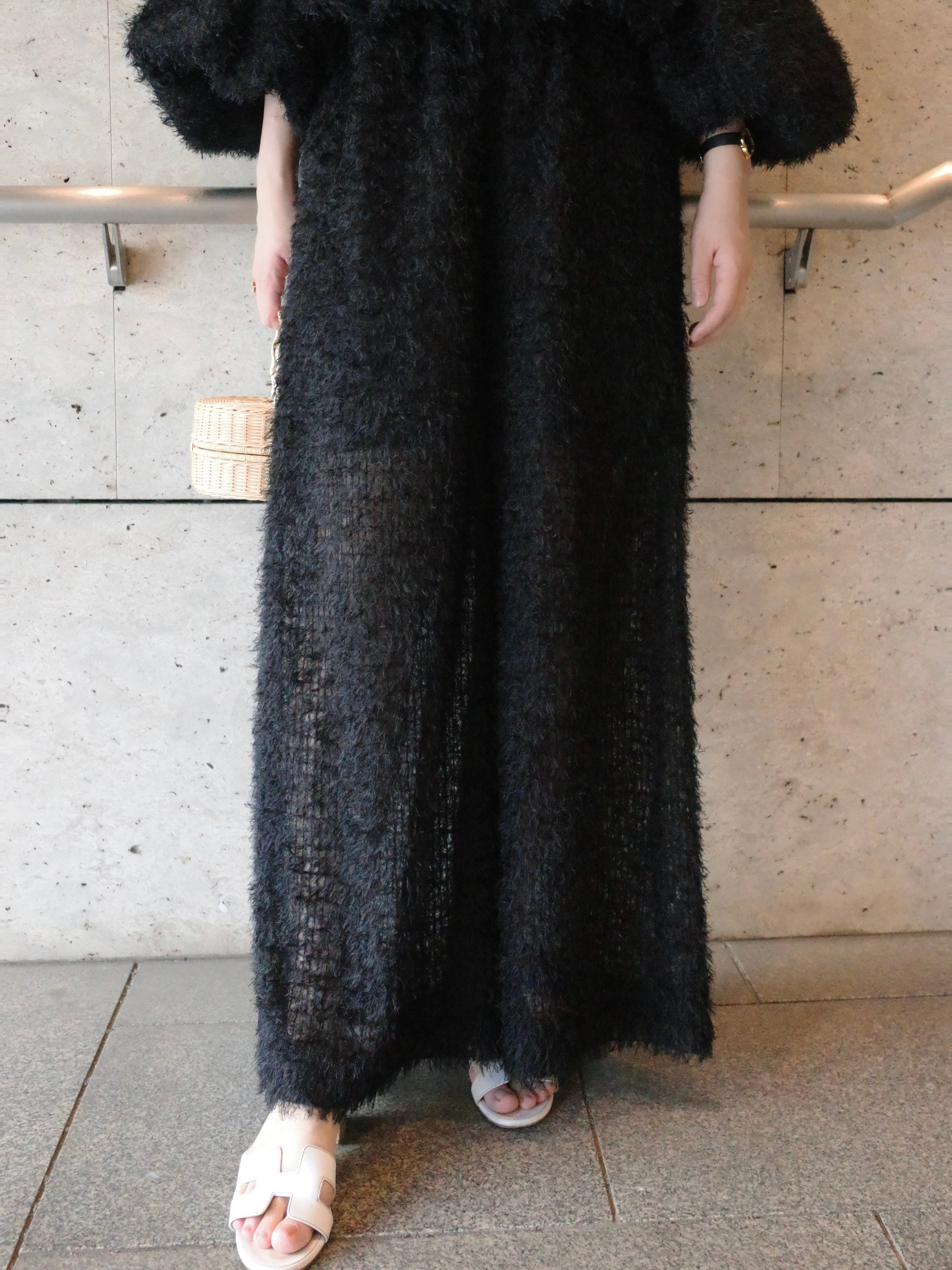 【予約】luna pants / black (5月下旬発送予定)