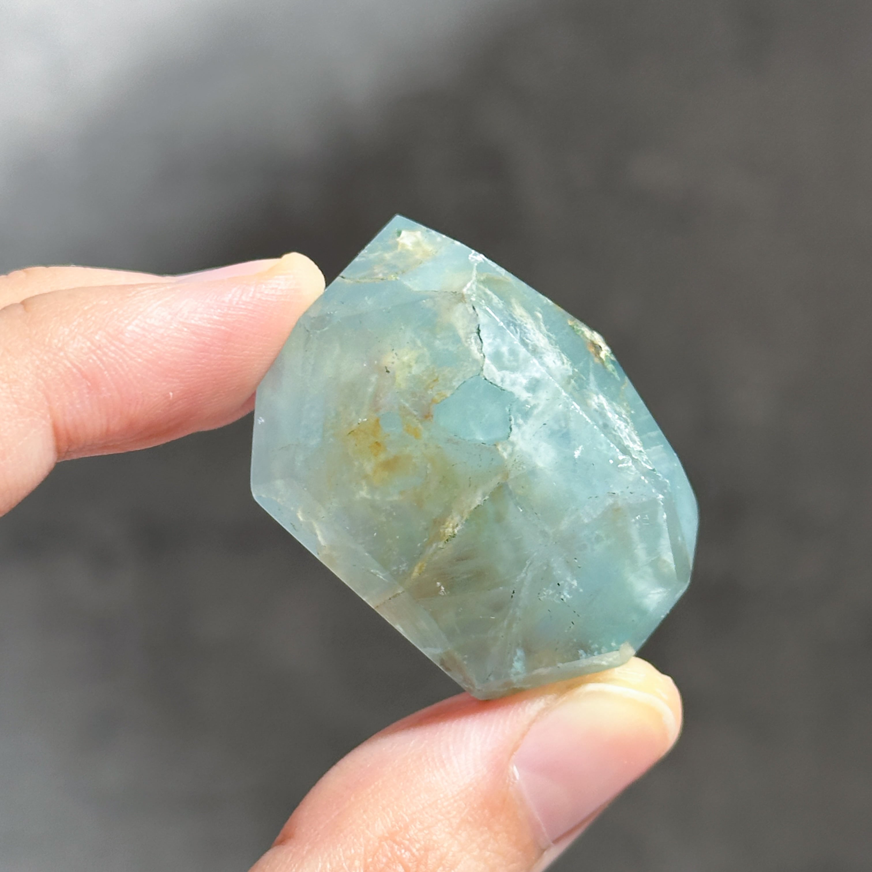 ブルーフローライト フリーフォーム 24◇ Fluorite ◇天然石・鉱物