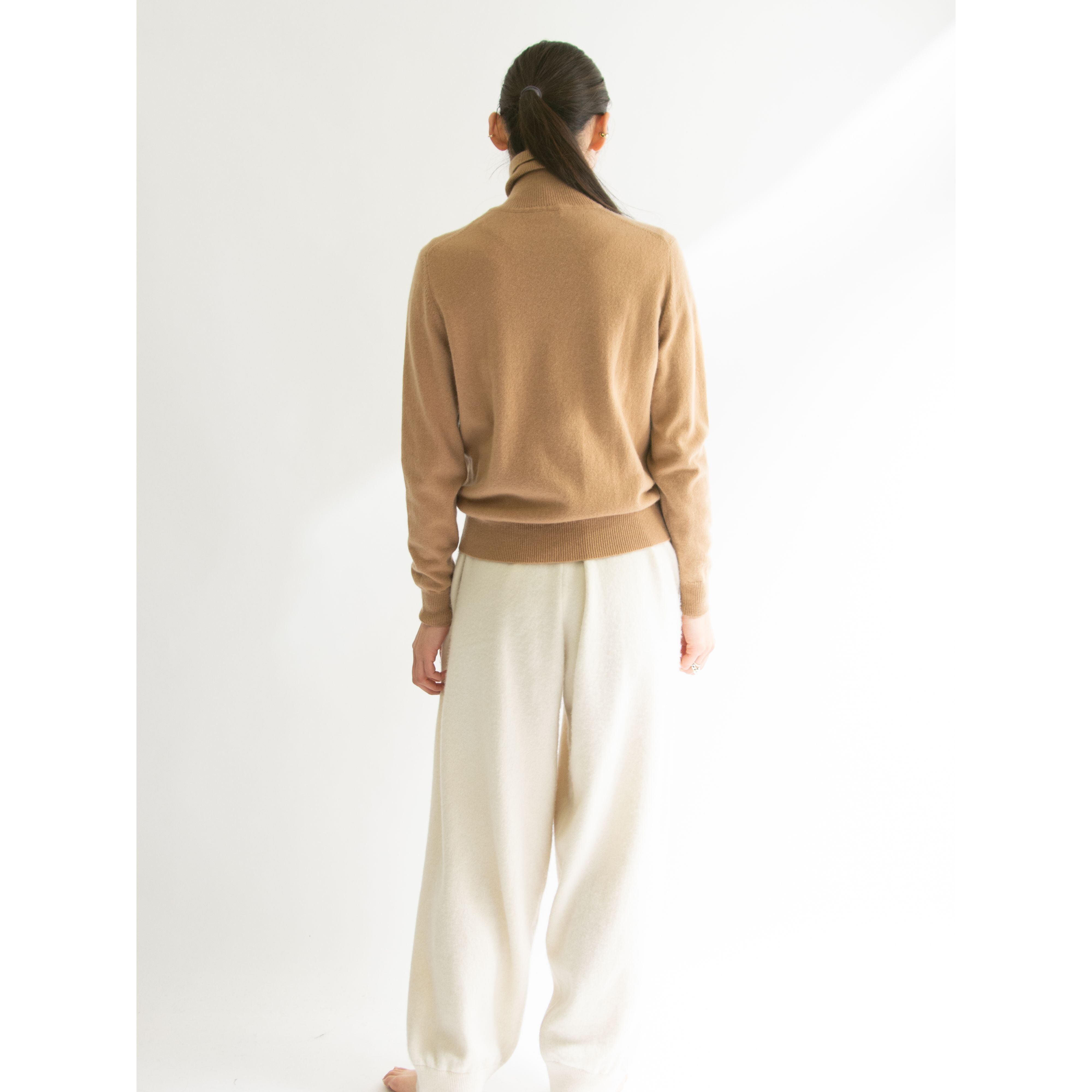 【Lona Scott】100% Cashmere High Neck Sweater(カシミヤハイネックセーター タートルニット)