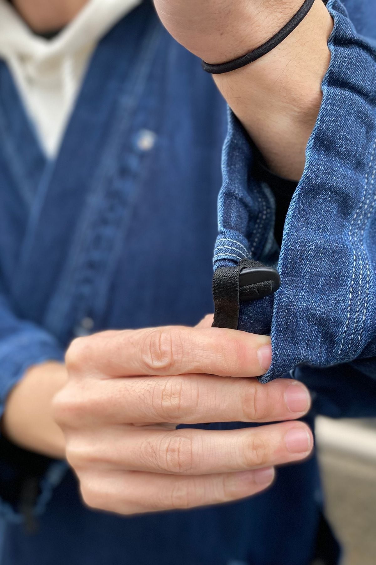 再入荷｜オンライン限定モデル】クロコダイル×デニム藍作務衣/AI SAMUE