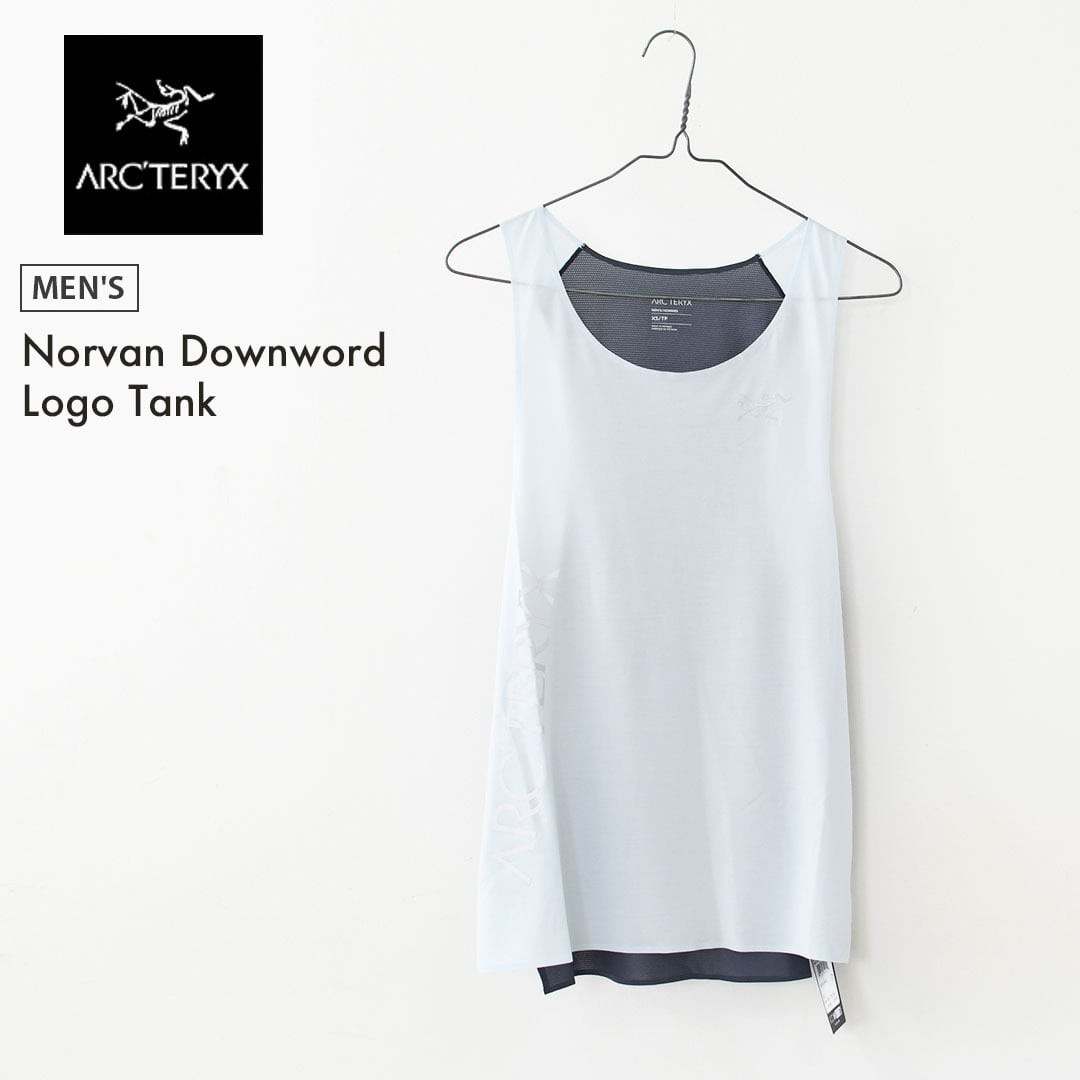 ARC'TERYX ノーバン　ダウンワードロゴ　タンク　メンズ S/P ARC'TERYX [アークテリクス正規代理店] Norvan Downword Logo Tank
