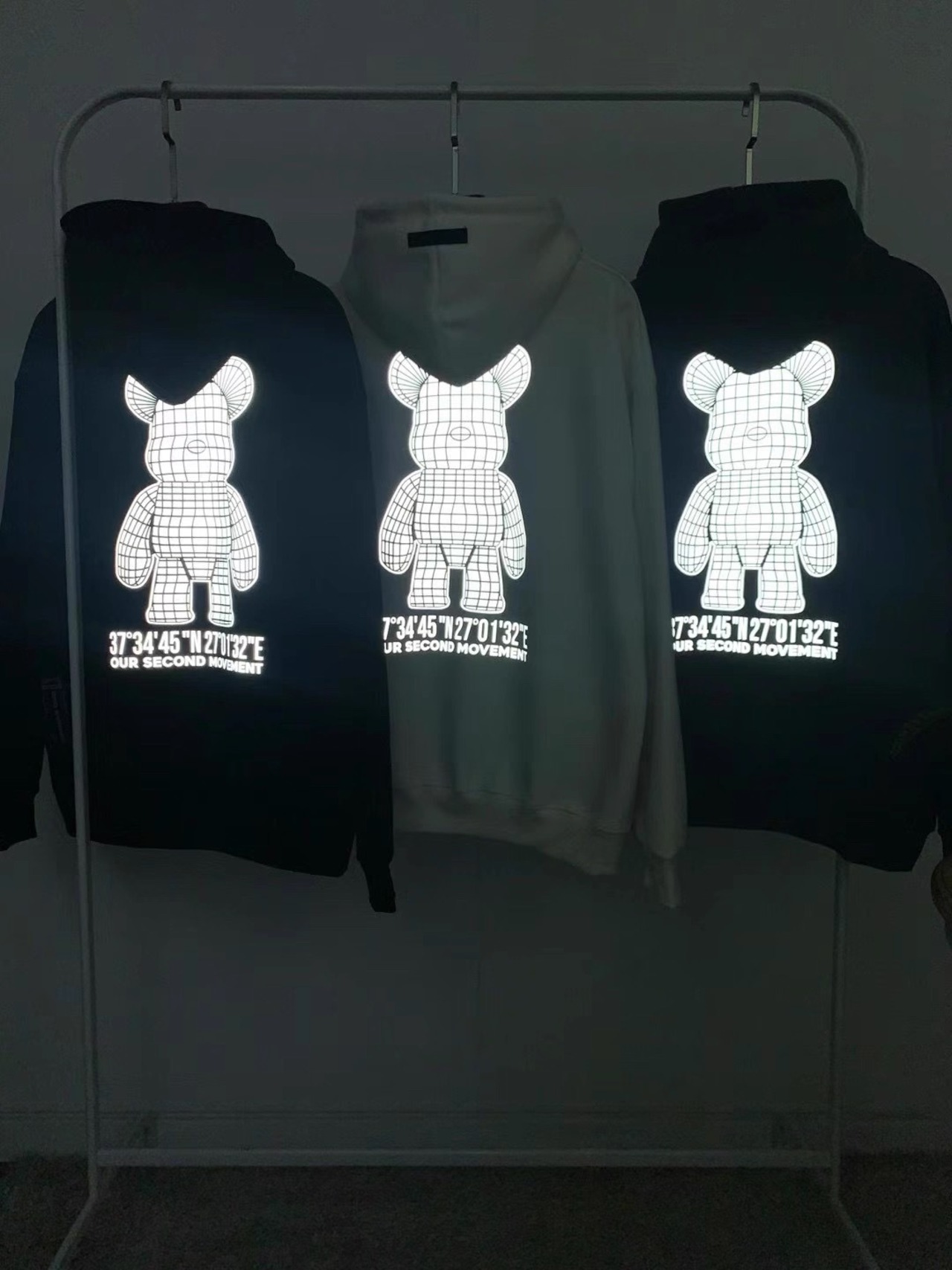 2ND039 フードパーカー シルバーベアー セカンドアーカイブ