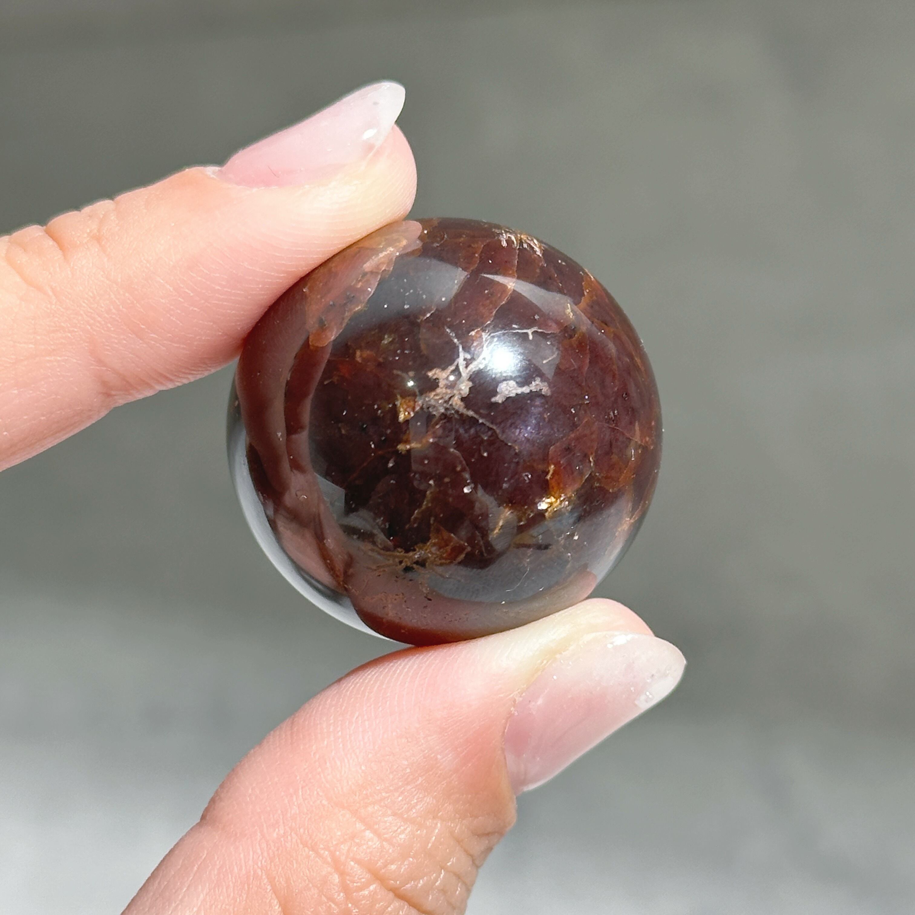 スターガーネット スフィア(丸玉)11◇Garnet◇天然石・鉱物・パワーストーン