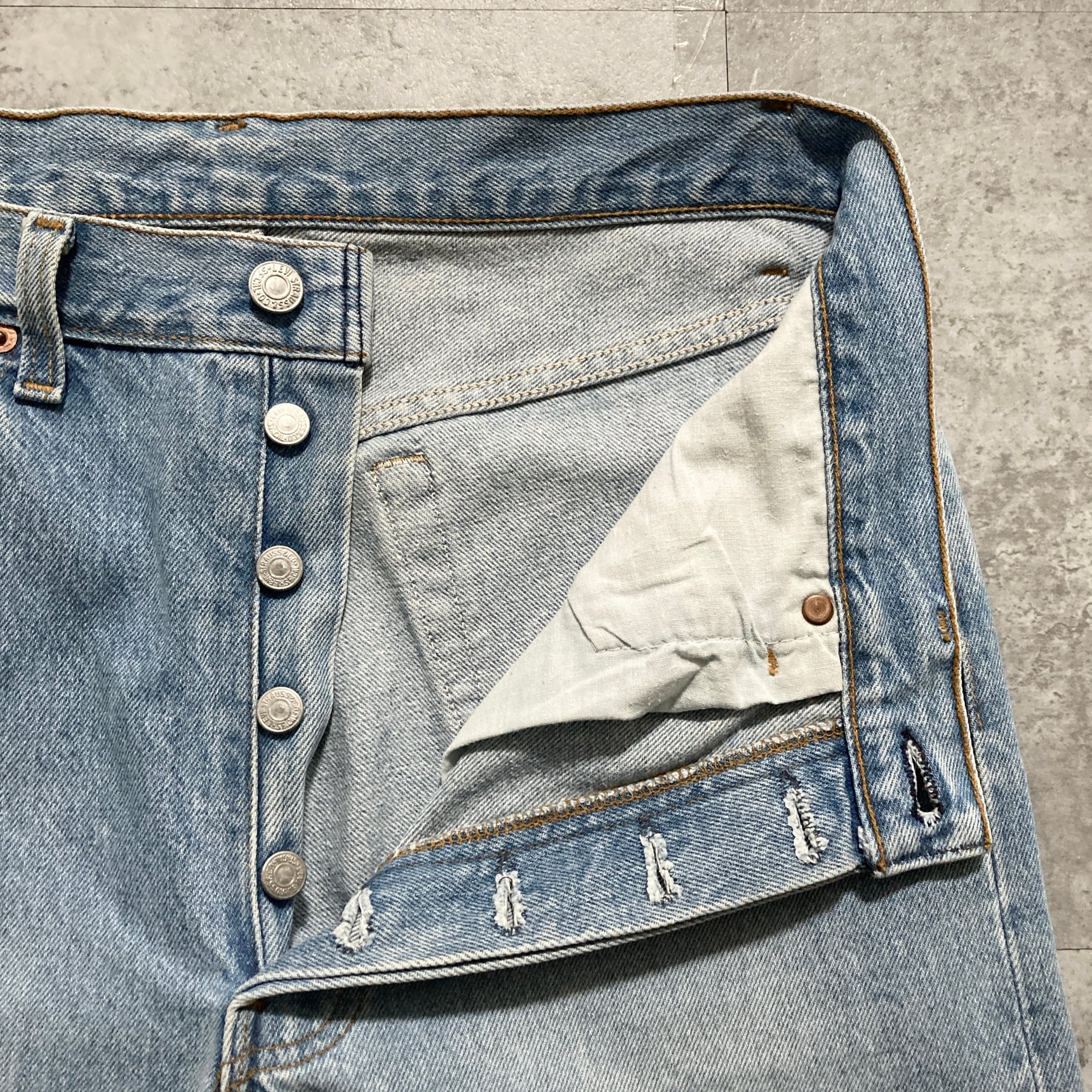 W34 L36】90's US.Levis 501 リーバイス サンアンジェロ工場(552