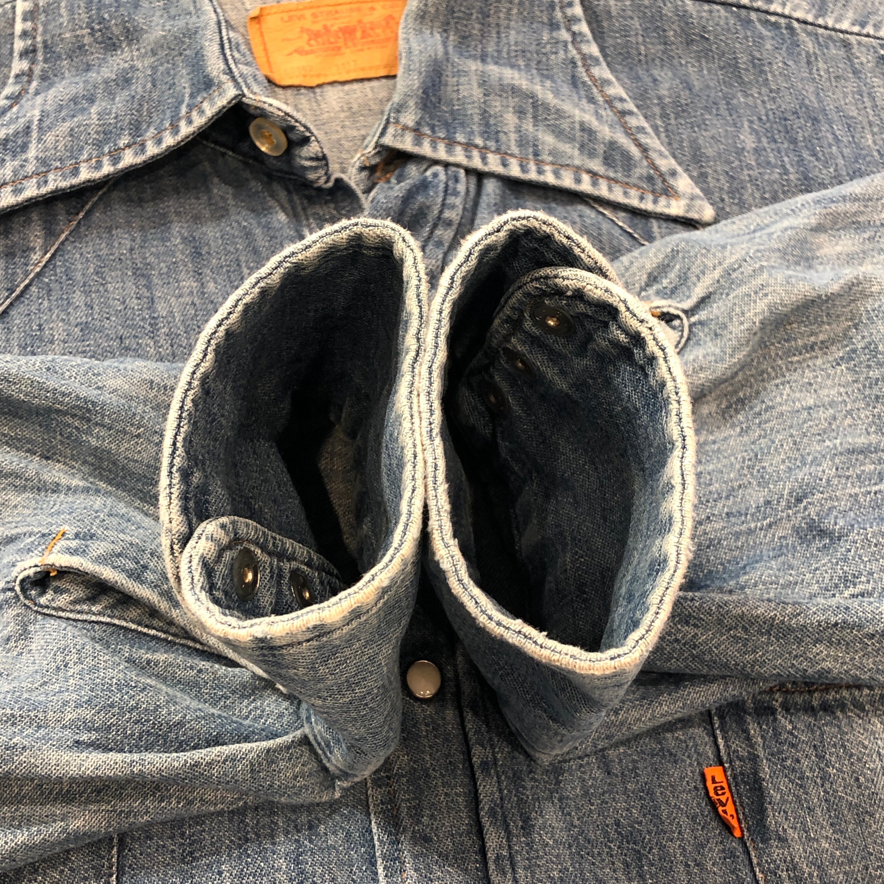 ⊕LEVI'S 60649 DENIM WESTERN SHIRT L USA | safarionline