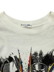 VINTAGE(ヴィンテージ) 90's Street Fighter 2 Movie T-shirt 90年代 ストリートファイター2 ムービー Tシャツ M~L ホワイト TOP FAIRボディ