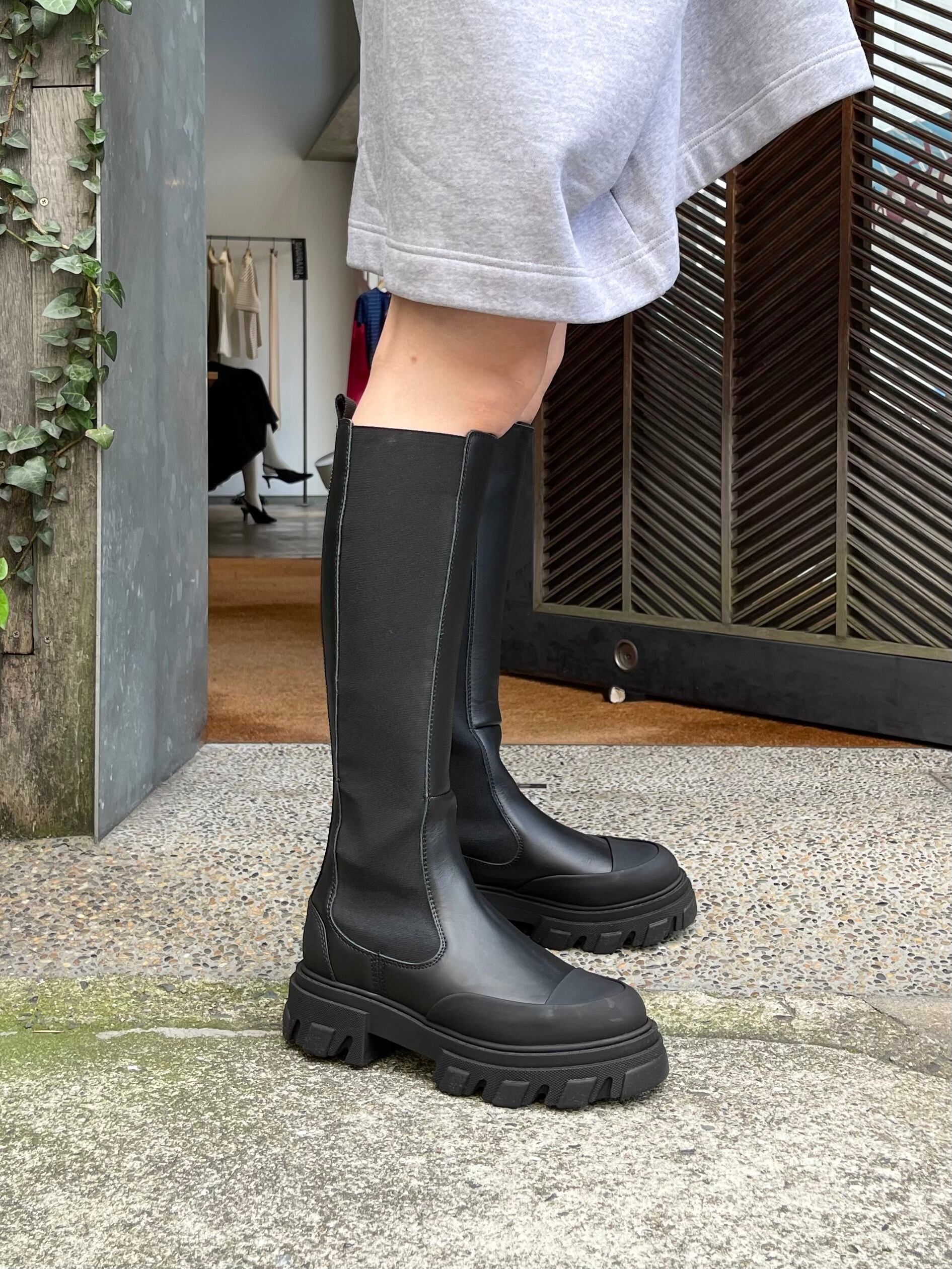 GANNI ガニー / KNEE CHELSEA BOOTS | TRENTオンラインショップ (福岡 
