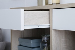 【幅80cm】Curro 引き出し付き本棚