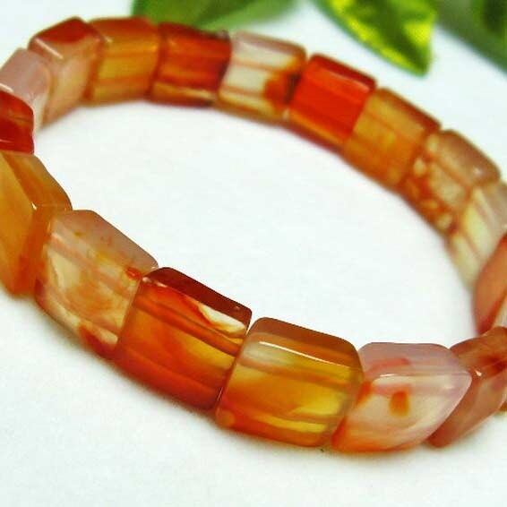 レッドアゲート バングル [M便 1/10] 711-137