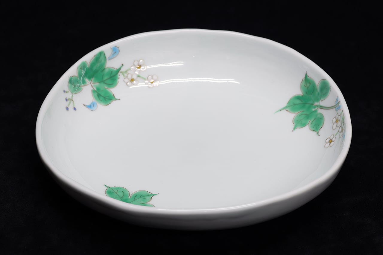 藍水 サンカヨウ 盛鉢 うつわ藍水（波佐見焼） | にっこう生活館