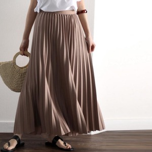 ★送料無料★フリ－☆ロングプリ－ツスカ－ト(SKN8059)