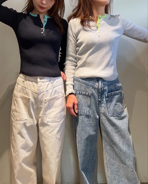 エイミーロウ  Eimee Law バックスエットデニムパンツ