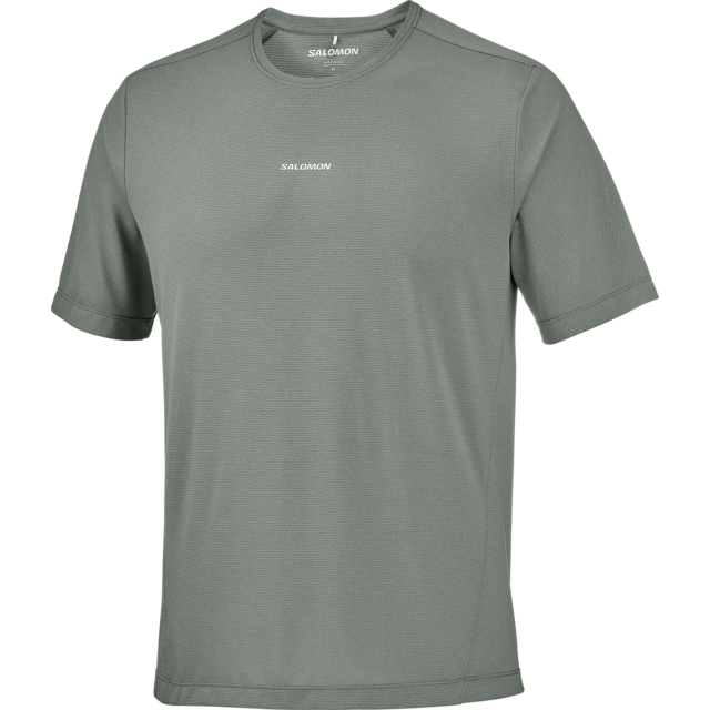 SALOMON サロモン ／ SHAKEout CORE ショートスリーブTシャツ #Castor Gray