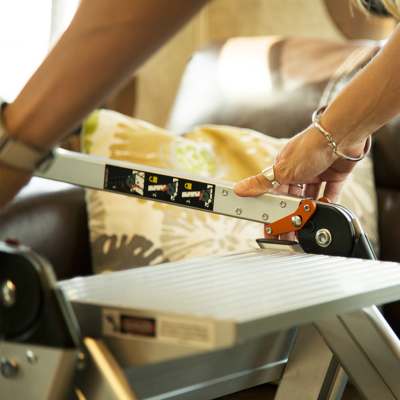 上枠付作業台『ジャンボステップ』LG-11902 (17558)