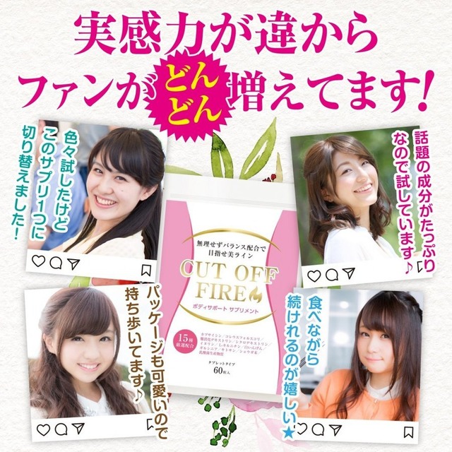 ダイエット サプリ Cut Off Fire 燃焼系 酵素 ダイエット サプリメント Cut Off Fire 燃焼系 酵素 フォースコリー フォルスコリ カルニチン デキストリン イヌリン 公式 いつもココ