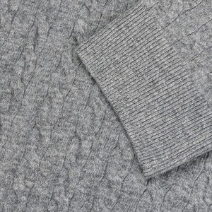 ベーシックシンプルケーブルニットカーディガン　997