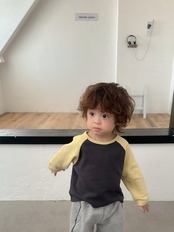 〖取寄〗韓国子供服 / 26winter / Digreen / ラグランT / キッズ / 冬服 *S~2XL*