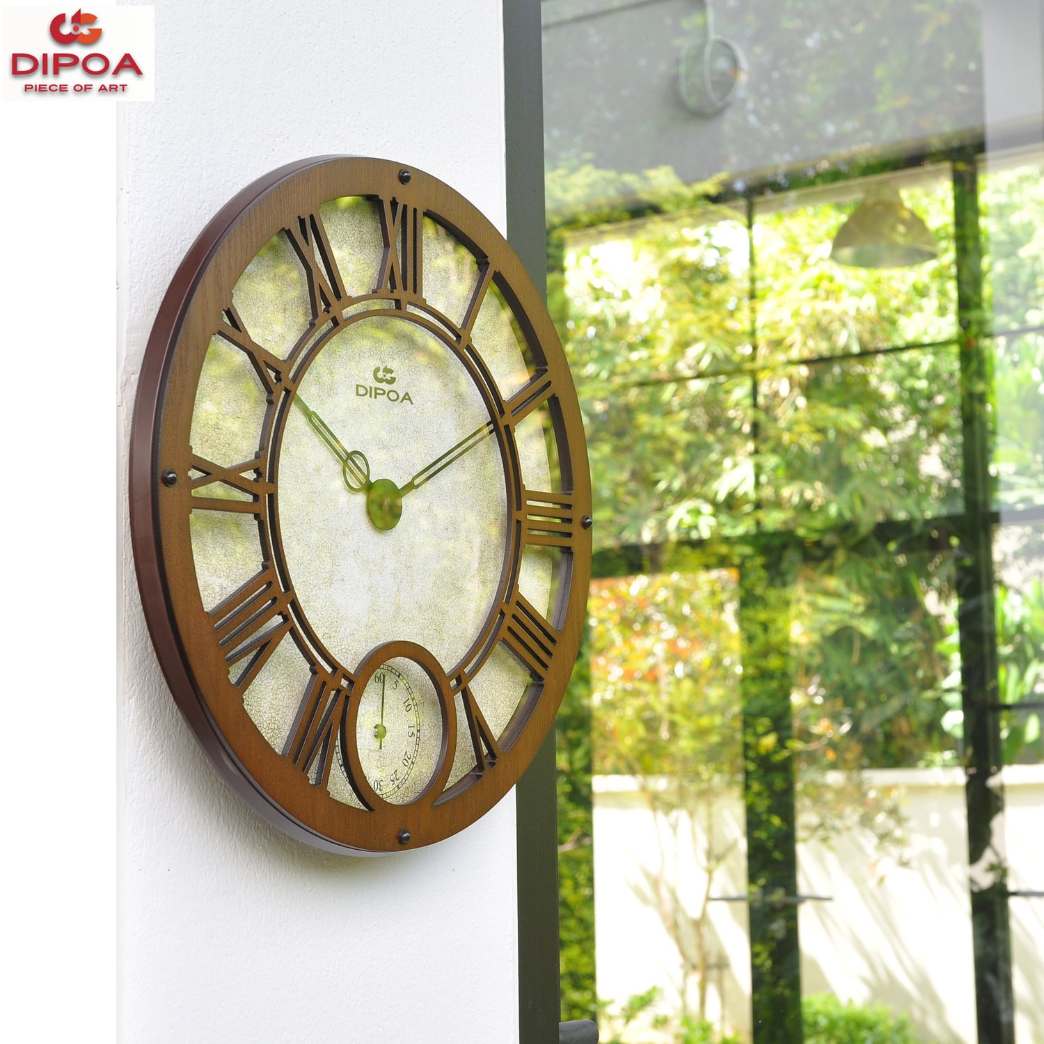 DIPOA（ディポア）】 掛け時計 おしゃれ nostalgic garden 40cm 大きめ